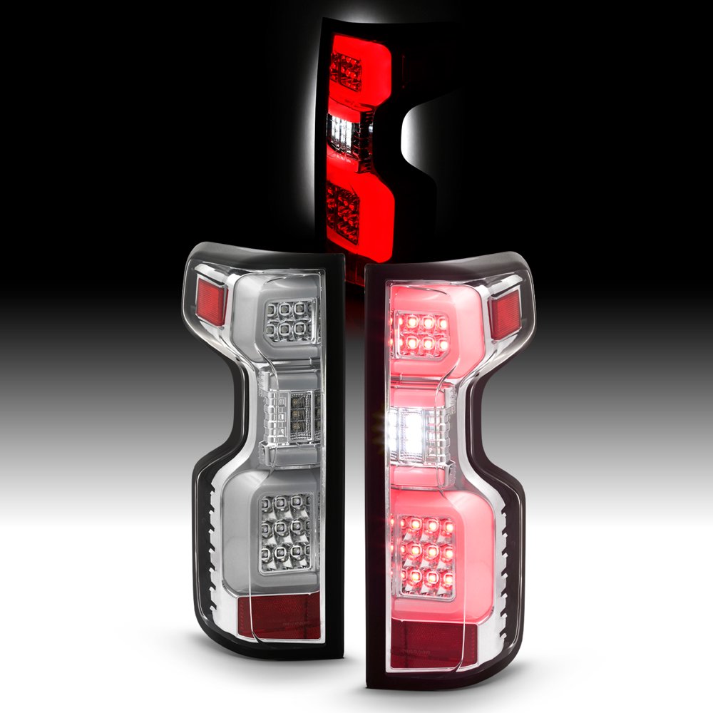 For 20192020 Silverado 1500 2020 2500HD/ 3500HD [LED Type] Chrome