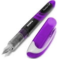 thumbnail image 4 of Zebra Fuente - Disposable Fountain Pen - Purple Ink - Pack of 12, 4 of 7