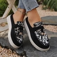thumbnail image 5 of KIJBLAE Women's Bohemian Sequin Closed Toe Mule Flats, Slip On Trendy Comfortable Casual Flat Shoes Silver 42, 5 of 9