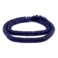 thumbnail image 3 of The Bead Chest 10mm Lapis Blue Bone Button Beads: Nepal Flat Round Disk Heishi Beads for DIY Necklace Jewelry Making, 3 of 3