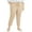 Beige - almondkhaki, variant on Style & Co. Womens Pull-On Twill-Tape Casual Trouser Pants, Beige, Plus Size, 24W