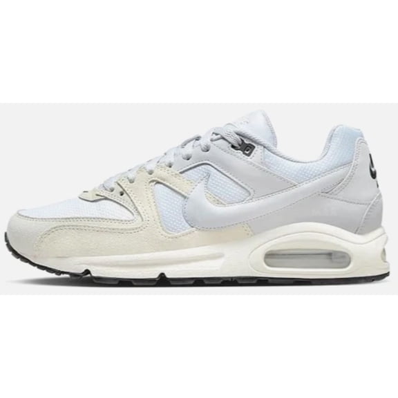 Nike Athletic Air Max Command Summit Shoes, Men's White, Size 15