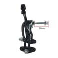 thumbnail image 1 of 61-79mm Long-Reach Rear & Front C Caliper Brake Set Bike Side Pull Polished, 1 of 4