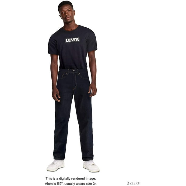 Levi's Men's 550 Relaxed-fit Jean, Rinse, 31X36 - Walmart.ca