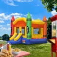 thumbnail image 6 of Cloud 9 Crayon Bounce House - Commercial Grade Inflatable Bouncer, 6 of 7