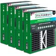 thumbnail image 1 of Filterbuy 20x20x5 Air Filter MERV 8 Odor Eliminator, HVAC AC Furnace Air Filters Replacement (4-Pack), 1 of 9