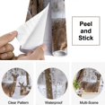 thumbnail image 4 of Peel and Stick Wallpaper group whitetail deer winter snow Modern Art Wall Mural Decor Self Adhesive and Removable 69in x 98in, 4 of 8