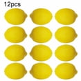 thumbnail image 2 of VONKY 12 Pieces Artificial Lemons Simulated Model Photography Props Imitation Fruits for Home Living Room Table Weddings Party, 2 of 7