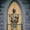 Gray, variant on Wovilon Halloween Door Sticker Pvc Self-adhesive Hanged Ghost