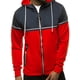 thumbnail image 1 of Bellella Sudaderas con capucha para hombre Sudaderas con cremallera completa Sudadera de manga larga Cárdigan de ajuste regular Cuello atlético con capucha, 1 of 5