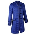 thumbnail image 1 of Veste Steampunk Vintage pour Homme Rétro Gothique Redingote Uniforme Costumes d'Halloween TG, 1 of 8