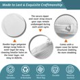 thumbnail image 4 of Hat Cleaner With Mesh Bag, Retains Shape Of All Hat Types, Travel-Friendly Hat Care Companion, Easy Setup For Improved Laundry Efficiency, Patented Design For Durability And Compatibility, 4 of 8