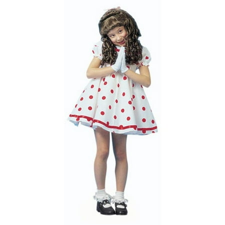 Child Shirley Temple Costume~Medium 8-10 / Red