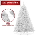 thumbnail image 2 of 6FT White Spruce Artificial Holiday Christmas Tree with Sturdy Metal Stand, 2 of 7