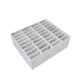thumbnail image 5 of Gabinete organizador de cosméticos de 36 rejillas, estuche de almacenamiento de maquillaje para pestañas postizas de acrílico lavable, color blanco, 5 of 8