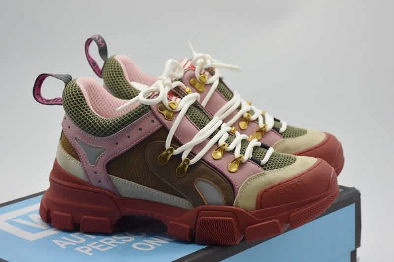gucci flashtrek pink