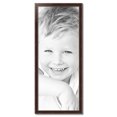 thumbnail image 2 of ArtToFrames 18" x 45" Classic Burgundy Picture Frame, 18x45 inch Brown Wood Poster Frame (WOM-4927), 2 of 7