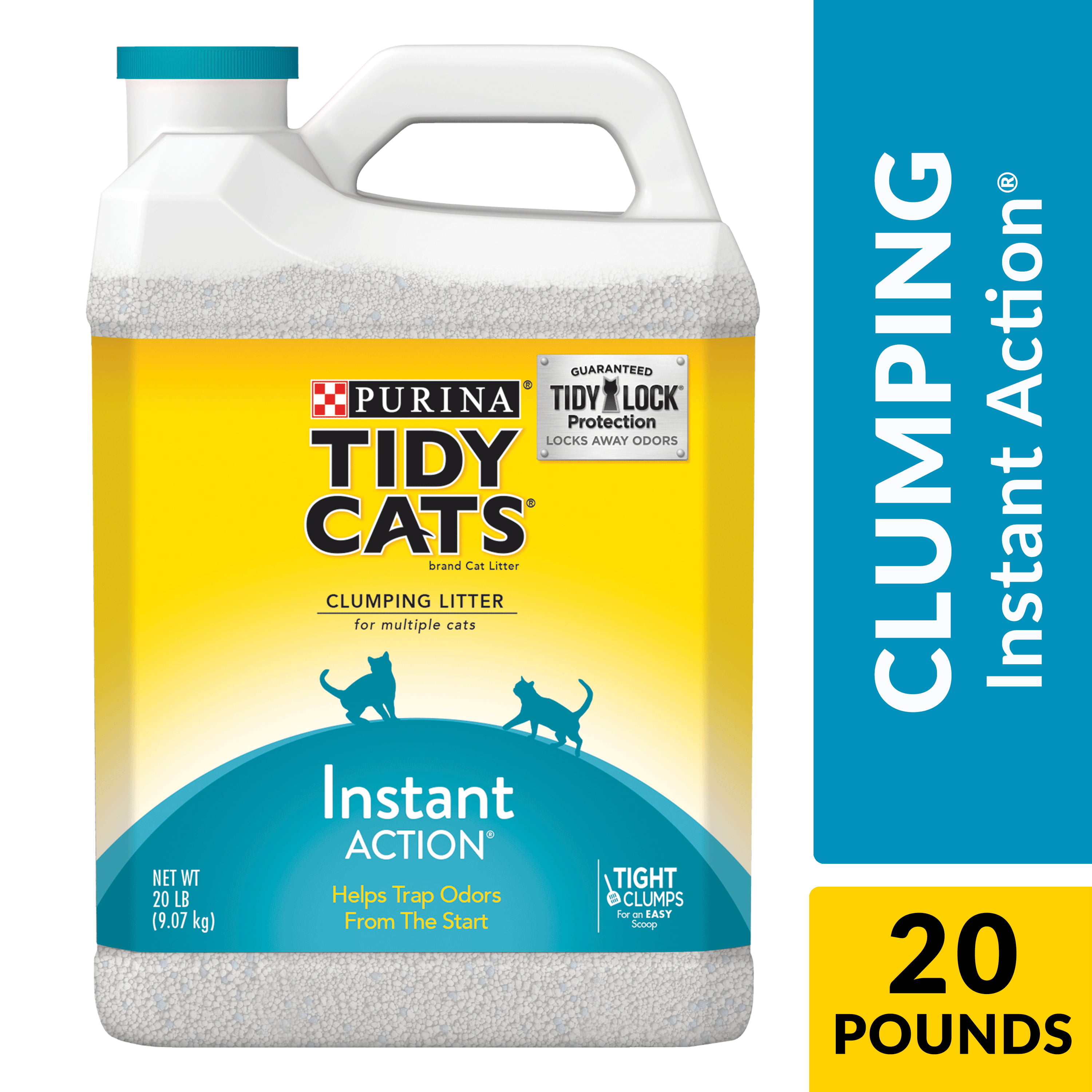 Purina Tidy Cats Clumping Cat Litter, Instant Action Multi Cat Litter