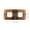 Brown, variant on Hair Clips for Women, Black Hollow Square Magnetic Hair Claw Clip, Strong Magnet Non-Slip Jaw Clamp, Lightweight Plastic Hair Accessory for Thick Thin Curly Hair Half-Up