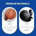 thumbnail image 4 of NUOLUX Exhibidor De Pared Azul Para Almacenamiento Y Exhibición De Balones Deportivos Plástico Duradero, 4 of 6