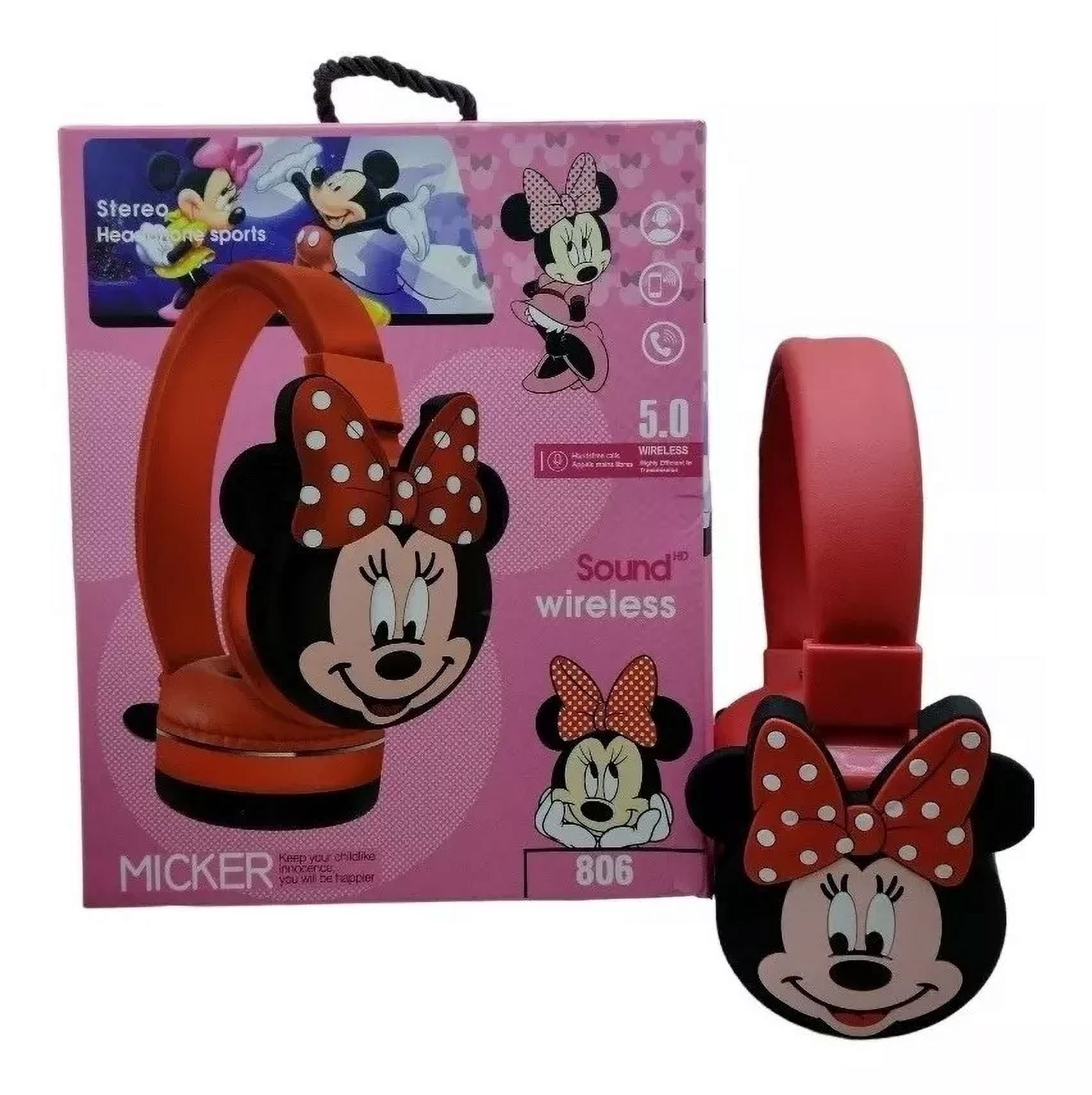 Minnie Mickey Digital Display Bluetooth Headset - Apro6