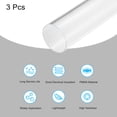 thumbnail image 3 of Unique Bargains Tube Rond Rigide en Acrylique Transparent 3 Pcs 47mm ID 50mm OD 6 Pieds pour Lampes et Lanternes, Système de Refroidissement par Eau, 3 of 6