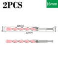 thumbnail image 1 of 2PCS 200mm Long Masonry Concrete Drill Bit Hammer Carbide Tip SDS shank Rotary 16mm 2PCS, 1 of 6