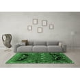 thumbnail image 3 of Ahgly Company Indoor Rectangle Persian Emerald Green Traditional Area Rugs, 8' x 10', 3 of 4