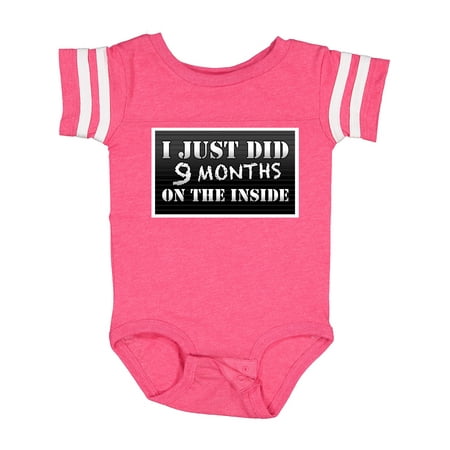 

Inktastic 9 Months on the Inside Gift Baby Boy or Baby Girl Bodysuit