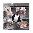 thumbnail image 5 of Tablas De Picar Alimento De Cocina Acero Inoxidable 3pzs Lab.G Plateado, 5 of 5