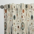 thumbnail image 3 of Designart "Wanderlust In Beige I" Boho Bohemian Curtain, Floral Panel, 3 of 6
