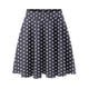 thumbnail image 1 of Minifalda clásica con cintura elástica para mujer: falda elegante y casual de corte A, 95 % poliéster, tallas reales, para todas las estaciones - S-XXL, 1 of 6