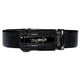 thumbnail image 5 of Cinturón de piel con trinquete Barry.Wang para hombre, 3,5 cm, negro, ajustable, 5 of 8