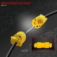 ENERLITES Electrical Replacement Plug & Connector Set, Extension Cord