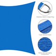 thumbnail image 4 of Yescom 23x20Ft Rectangle Sun Shade Sail Canopy 97% UV Block Commercial Carpark Pool Camping Playground Outdoor Blue, 4 of 12