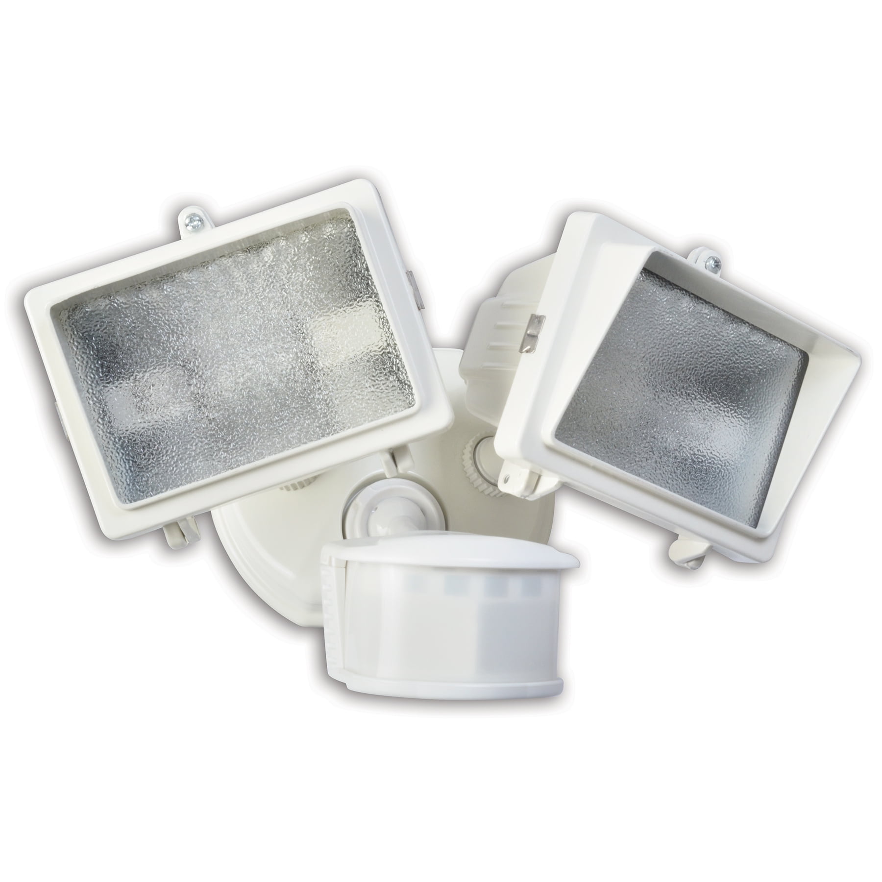 Woods L6008WH White 300 Watt Twin Halogen Flood Light