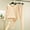 Beige, variant on Women's 100% Cotton Thermal Underwear Set Winter Warm Pajamas Lounge Wear Long Sleeve Top & Pants