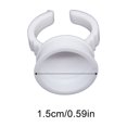 thumbnail image 3 of relayinert Disposable embroidered color ring cup, eyelash grafting ring, plastic ring, 3 of 9