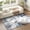 Blue Gray, variant on EnHomee Area Rug for Living Room 4x6 Area Rugs for Bedroom Modern Abstract Rug with Rubber Backing Non Slip Washable Persian Carpet, Blue Gray