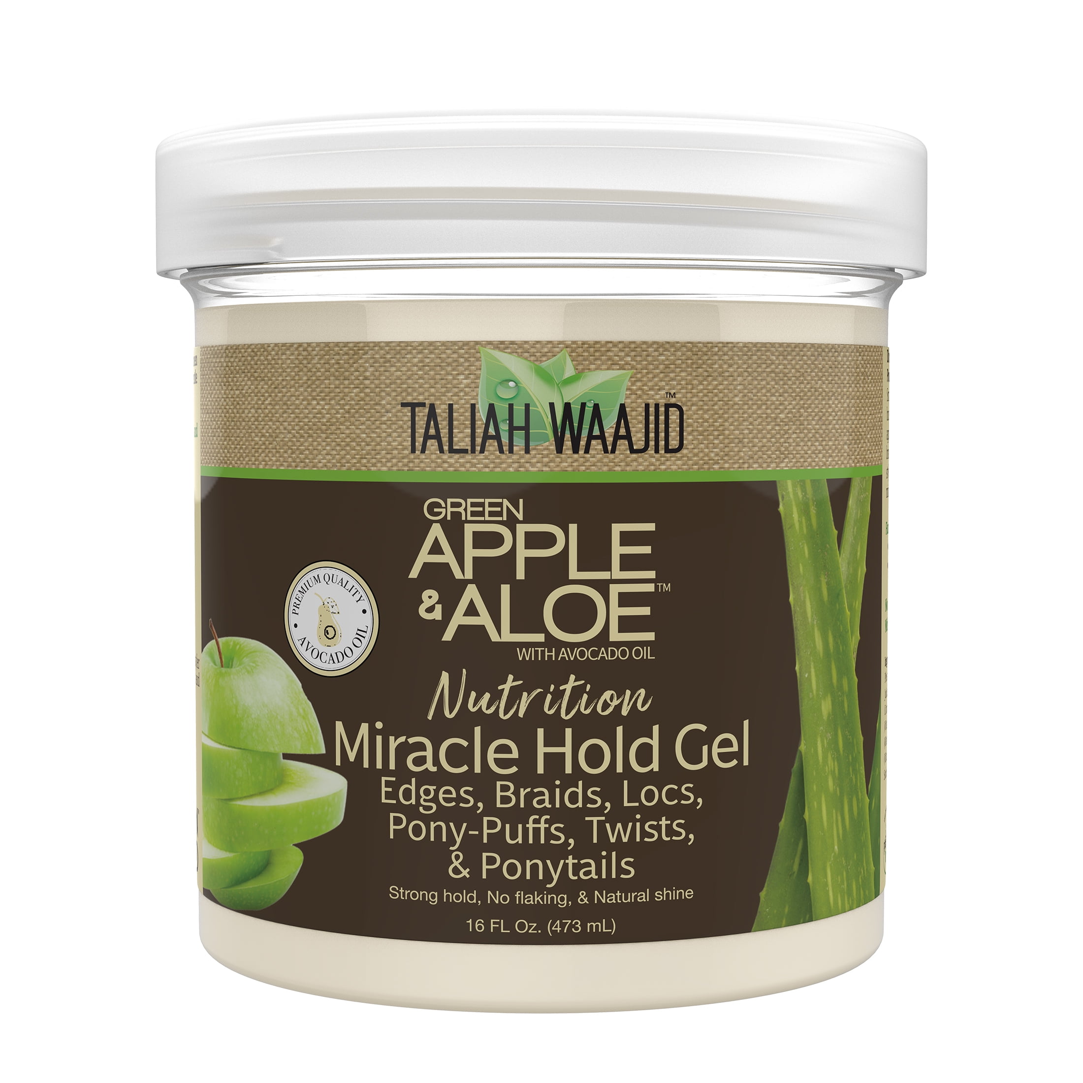 Green Apple & Aloe Nutrition Miracle Hold Gel 16oz (T028)