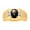 Black Star Sapphire, variant on Men's Rings Yellow Gold Plated Silver Rings Classic Designer 9X7MM Gemstone & Diamond Ring Amethyst February Birthstone Ring Size 11