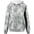thumbnail image 6 of VBTAPA Oversized Y2K Hoodies for Women Camo Leopard Print Hoody Tops Drop Shoulder Long Sleeve Drawstring Hooded Sweatshirt with Kangaroo Pocket Multicolor XXL, 6 of 7