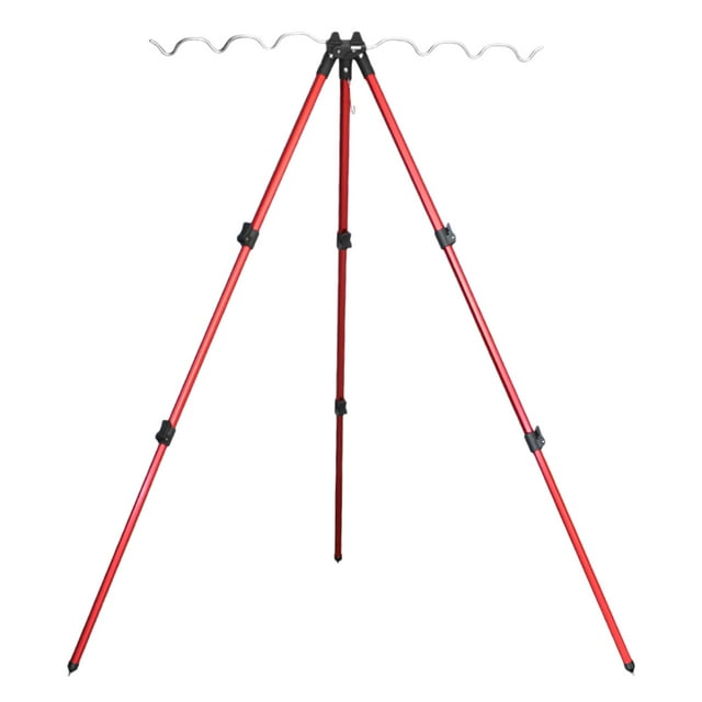 Amdohai Fishing Rods Tripod Stand Telescopic Aluminum Alloy Fishing Rod Holder