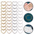 thumbnail image 4 of 320pcs Heart Linking Charms Open Jump Rings Linking Rings for Jewelry Making, 4 of 8