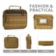 thumbnail image 2 of Neceser VELVEBAG para hombre, impermeable, de viaje, kit Dopp, color caqui, 2 of 4