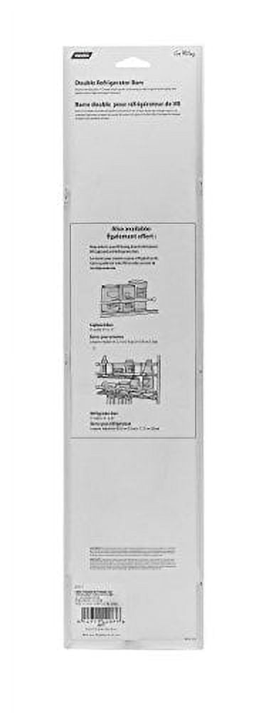 Camco Pull-Up Double RV Refrigerator Bar, Extends 16″ to 28″, Spring Loaded