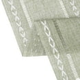 thumbnail image 4 of Unique Bargains Fringe Table Runner Hollow Out Table Flags for Daily Decoration Green 13"x72", 4 of 5