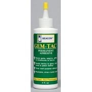 Beacon Clear Gem-Tac Embellishing Glue, 4 oz. Bottle