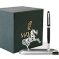 thumbnail image 2 of Matashi Chrome Plated Executive Desk Set With Pen and Silver Horse Ornament by, 2 of 3
