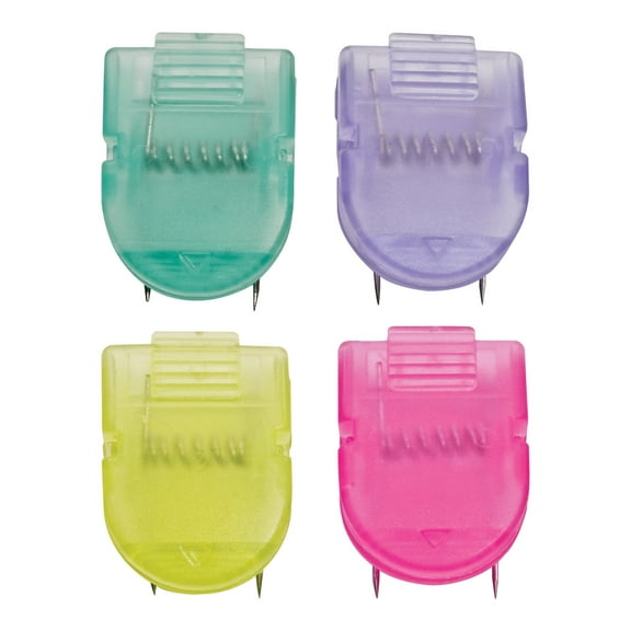 Advantus Panel Binder Clips, Assorted Colors, 50 Count Pack